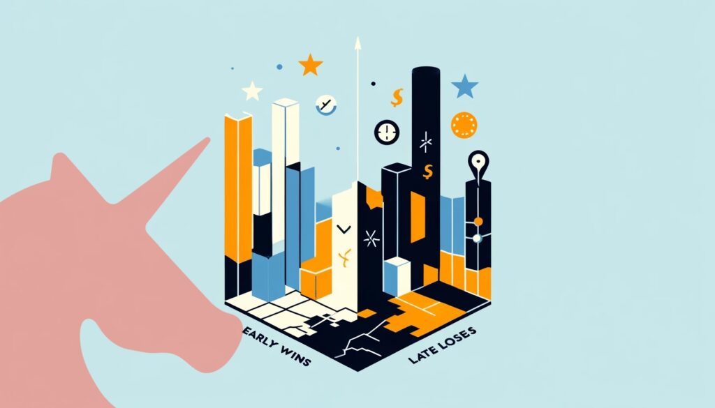 Early Wins, Late Losses: Europe's Startup Valuation Divide Deepens